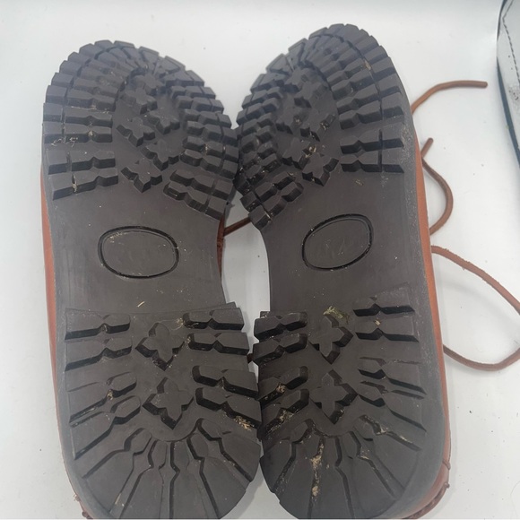 Coleman Chunky Leather Lace up Casual Shoes - Picture 7 of 8